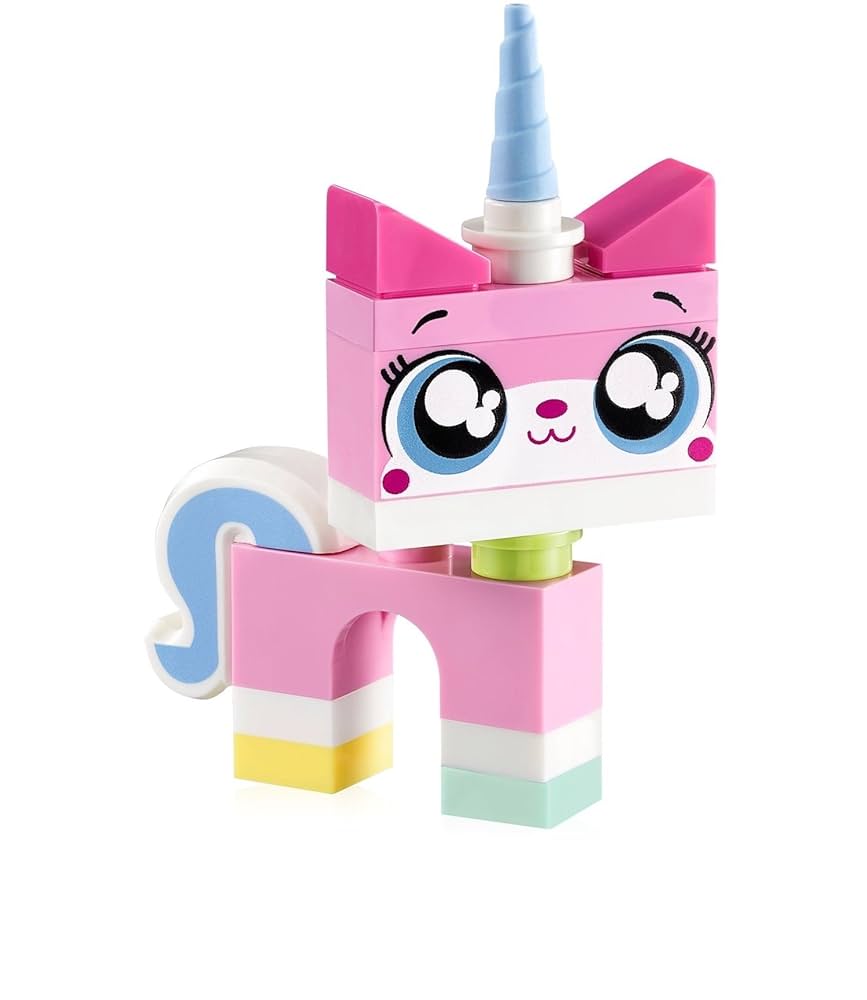 Disney - y,kitty  Amazon.com: The LEGO Movie MiniFigure - Unikitty (With Teary
